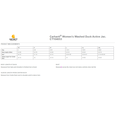 Carhartt® Women's Washed Duck Active Jacket
