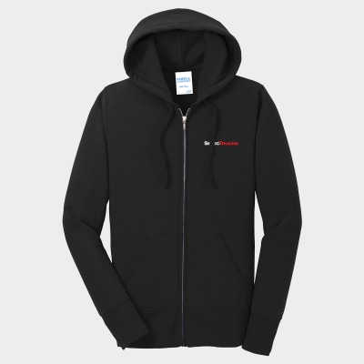 Port & Company® Women's Core Fleece Full-Zip Hooded Sweatshirt Port & Company® Women's Core Fleece Full-Zip Hooded Sweatshirt