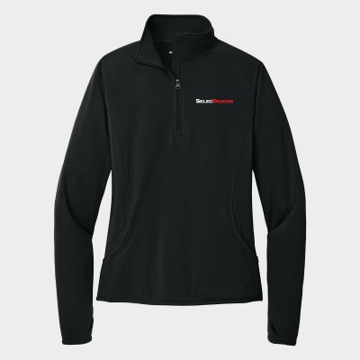 Sport-Tek® Women's Sport-Wick® Stretch 1/4-Zip Pullover
