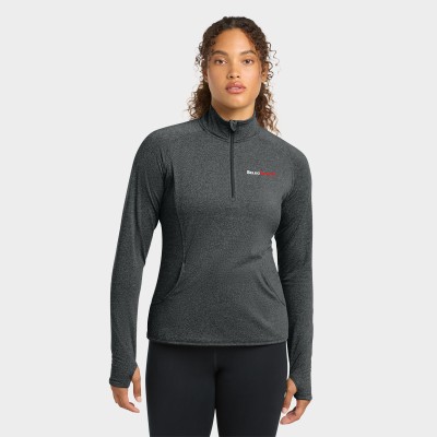 Sport-Tek® Women's Sport-Wick® Stretch 1/4-Zip Pullover