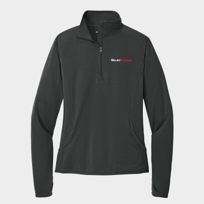 Sport-Tek® Women's Sport-Wick® Stretch 1/4-Zip Pullover