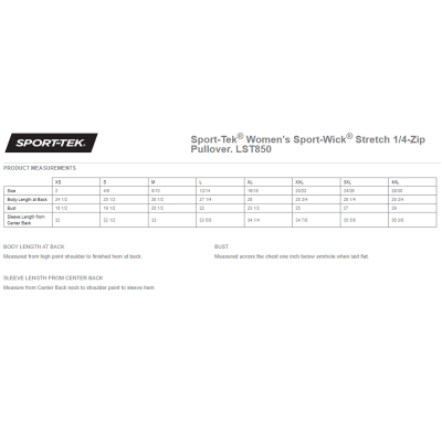 Sport-Tek® Women's Sport-Wick® Stretch 1/4-Zip Pullover