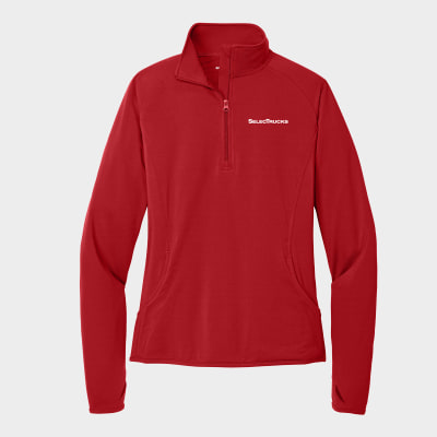 Sport-Tek® Women's Sport-Wick® Stretch 1/4-Zip Pullover