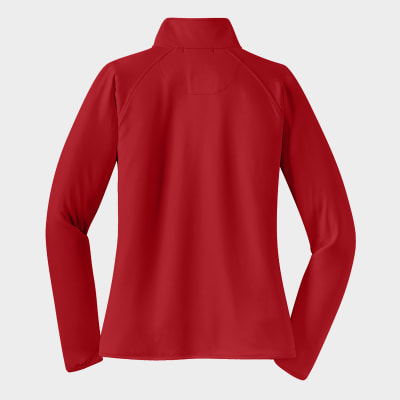 Sport-Tek® Women's Sport-Wick® Stretch 1/4-Zip Pullover