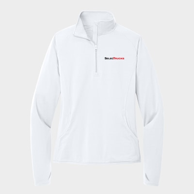 Sport-Tek® Women's Sport-Wick® Stretch 1/4-Zip Pullover