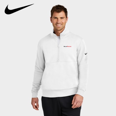Nike Club Fleece Sleeve Swoosh 1/2-Zip Nike Club Fleece Sleeve Swoosh 1/2-Zip