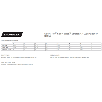 Sport-Tek® Sport-Wick® Stretch 1/4-Zip Pullover