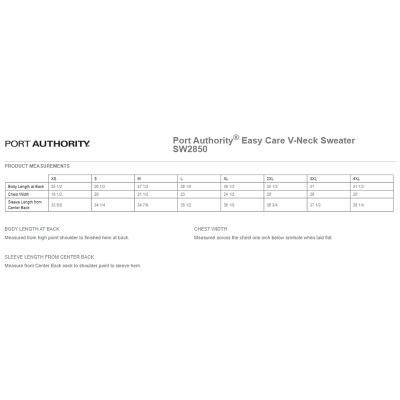 Port Authority® Easy Care V-Neck Sweater