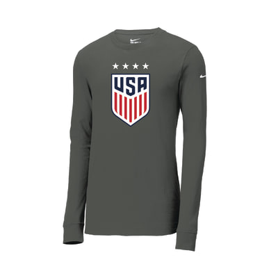 Men’s Nike Dri-FIT Cotton/Poly Long Sleeve Tee
