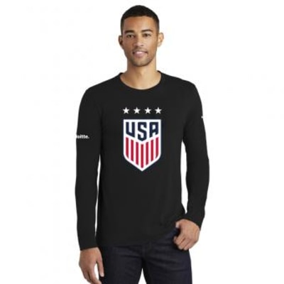 Men’s Nike Dri-FIT Cotton/Poly Long Sleeve Tee
