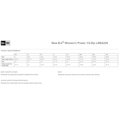 New Era® Women’s Power 1/2-Zip