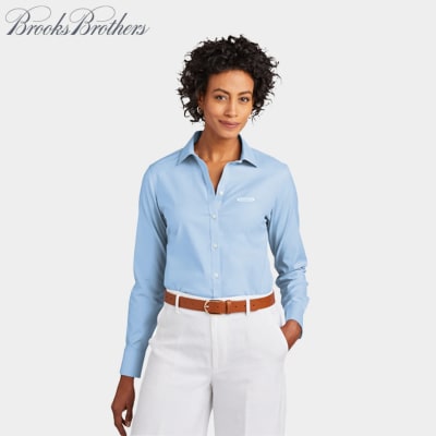 Brooks Brothers® Women’s Wrinkle-Free Stretch Pinpoint Shirt