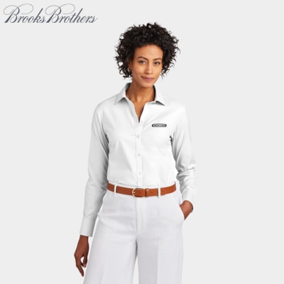 Brooks Brothers® Women’s Wrinkle-Free Stretch Pinpoint Shirt