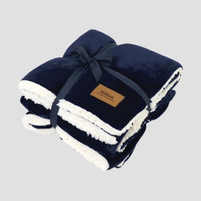 Hilton Grand Vacations Mink Sherpa Blanket