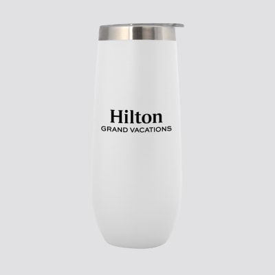 Hilton Grand Vacations 14 Oz. Korabel Stemless Champange Flute