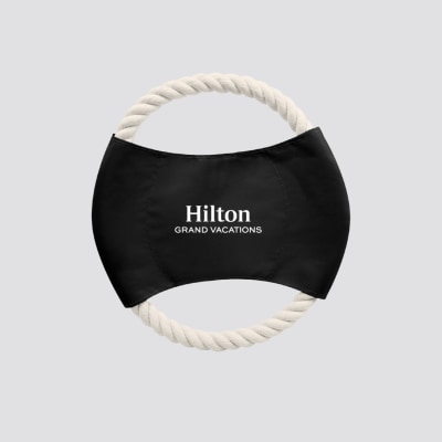 Hilton Grand Vacations Pet Rope Disc Toy