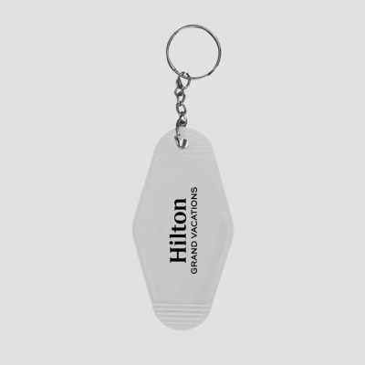 Hilton Grand Vacations Motel Style Key Ring