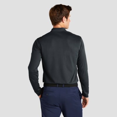 Hilton Grand Vacations Men's Nike Dri-FIT Micro Pique 2.0 Long Sleeve Polo