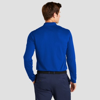 Hilton Grand Vacations Men's Nike Dri-FIT Micro Pique 2.0 Long Sleeve Polo