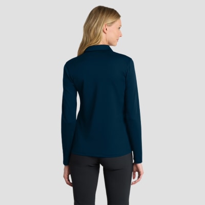 Hilton Grand Vacations Women's Nike Dri-FIT Micro Pique 2.0 Long Sleeve Polo