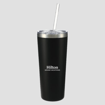 Hilton Grand Vacations Thor Copper Vacuum Stainless Steel Insulated 22 oz. Tumbler