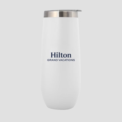 Hilton Grand Vacations 14 Oz. Korabel Stemless Champange Flute