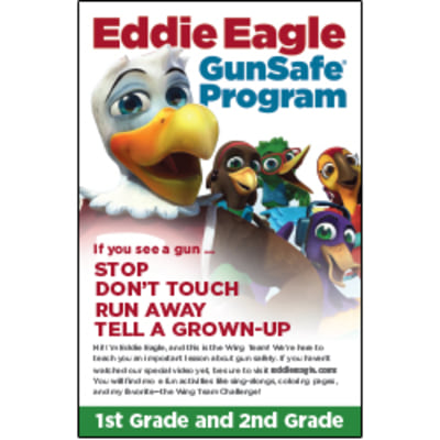 Eddie Eagle Activity Book 1st & 2nd Grade  (25 pk)
