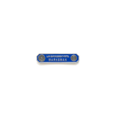 Pistol Qualification Pin Marksmanship Silver