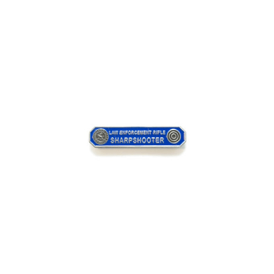 Rifle Qualification Pin Sharpshooter - Silver