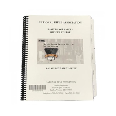 Range Safety Officer Student Packet (Restricted Item)