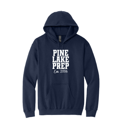Adult Gildan Heavy Blend Hooded Sweatshirt - Stacked Logo