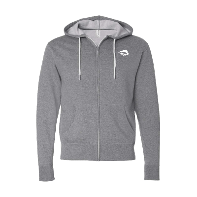 Independent Trading Co. Unisex Lightweight Full-Zip Hooded Sweatshirt