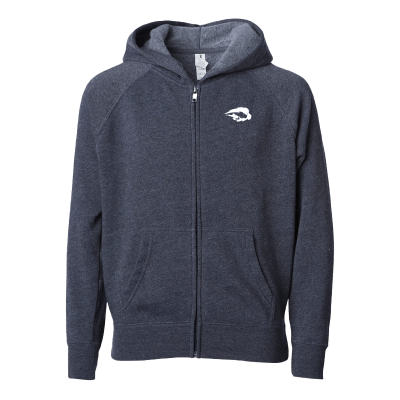 Independent Trading Co. Youth Lightweight Special Blend Raglan Zip Hood
