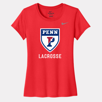 Women's Nike Legend Penn Shield Tee - Red