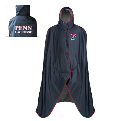 Hooded Waterproof Blanket - Navy
