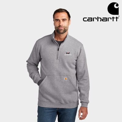 Carhartt Midweight ¼ Zip Mock Neck Sweatshirt