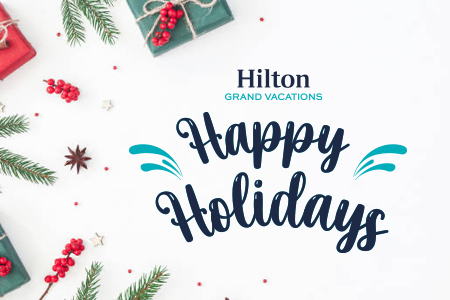Happy Holidays - White
