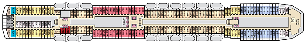 Carnival Miracle, Deck Plans, Activities & Sailings