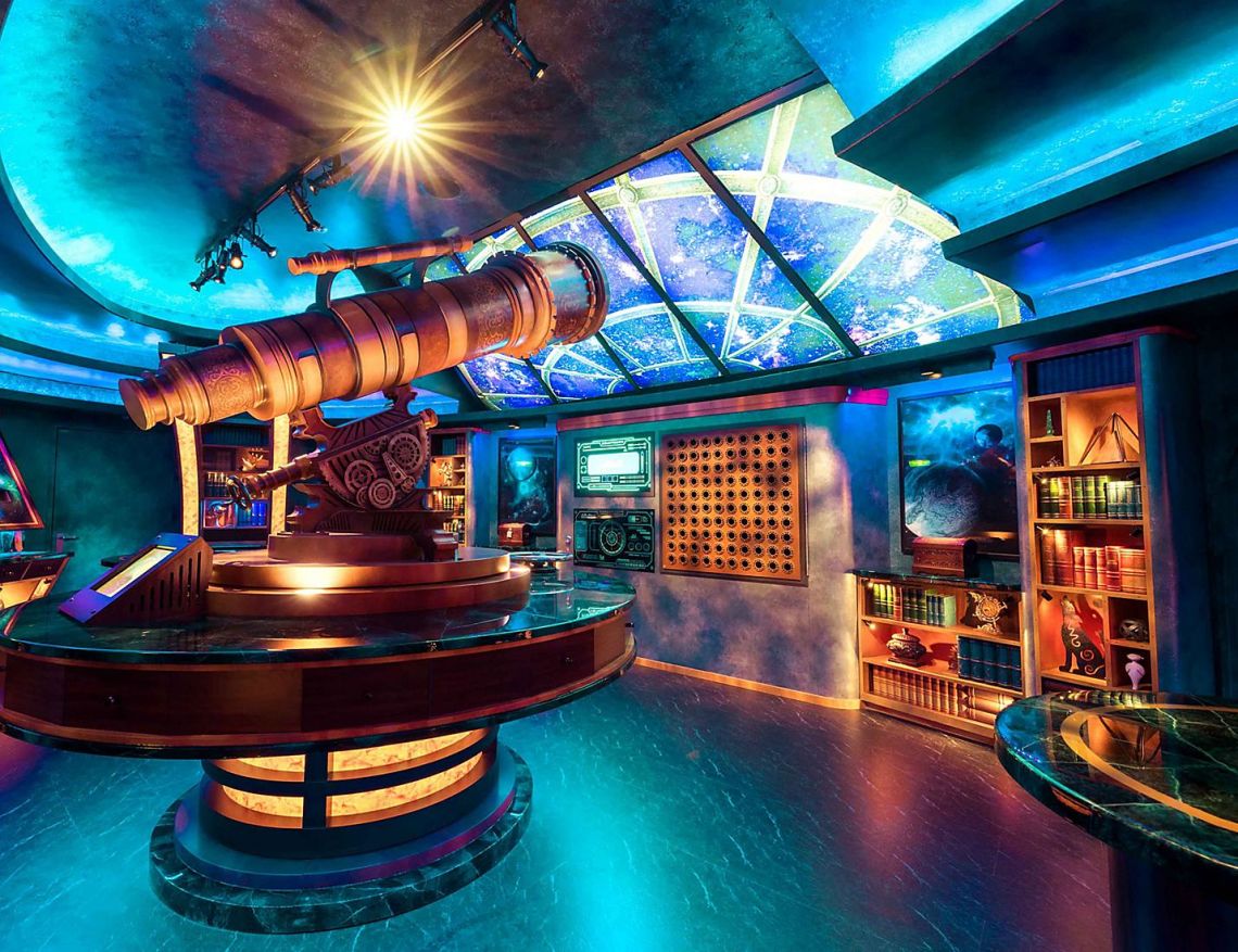 Royal Escape Room℠: The Observatorium Navigator of the Seas