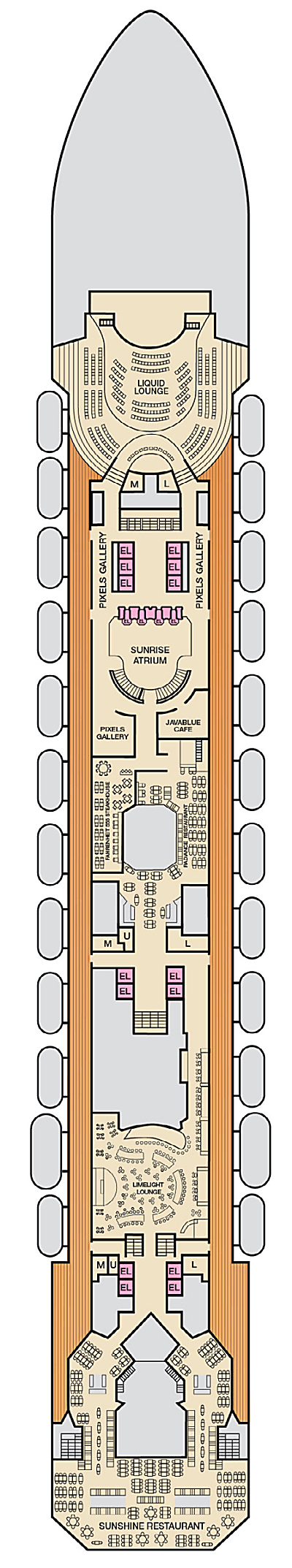 Carnival Sunrise Deck 4