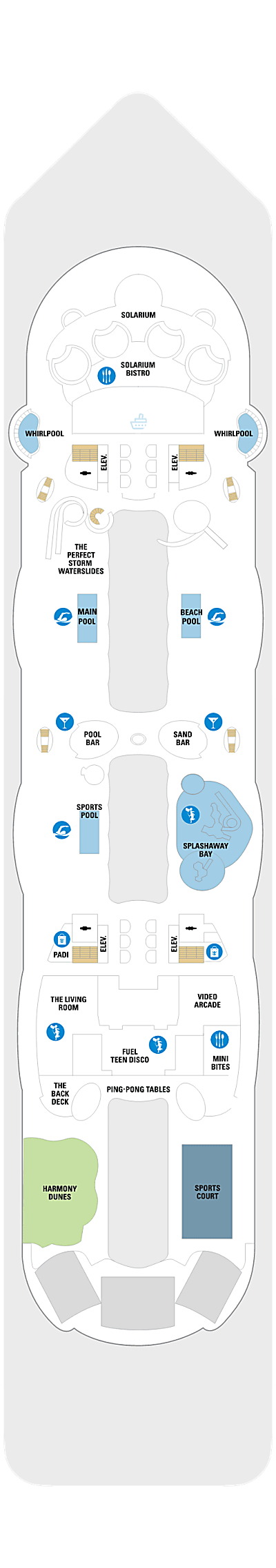 Harmony of the Seas Deck 18