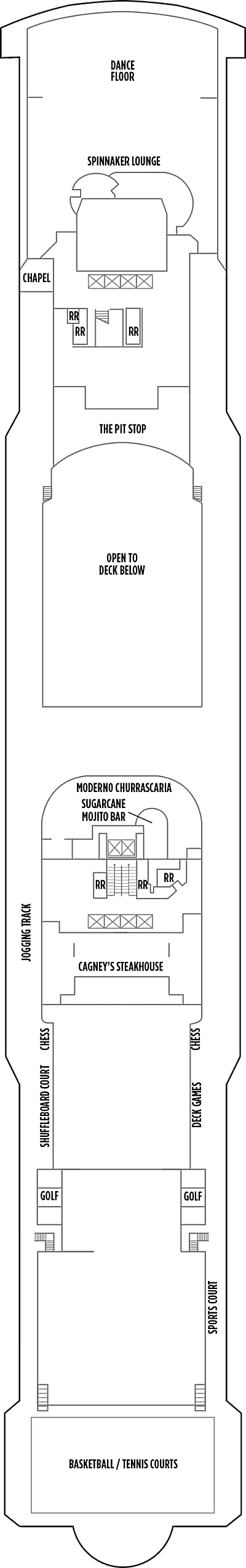 Norwegian Jewel Deck 13