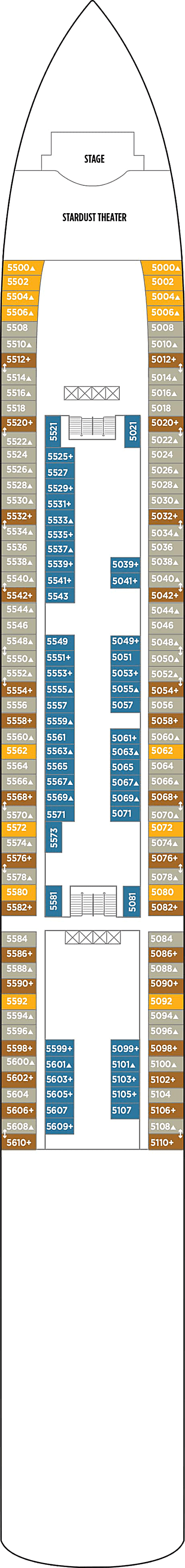 Norwegian Jewel Deck 5