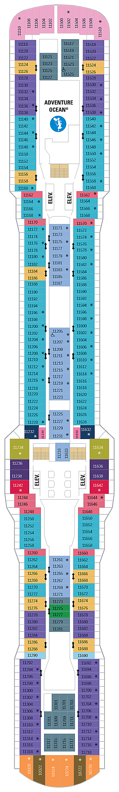 Ovation of the Seas Deck 11