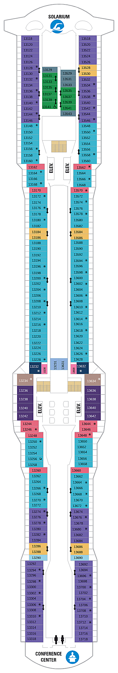 Ovation of the Seas Deck 13