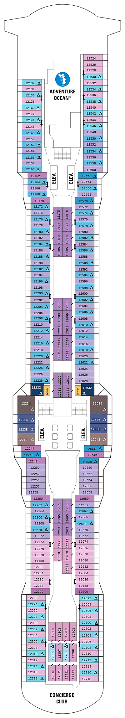 Quantum of the Seas Deck 12