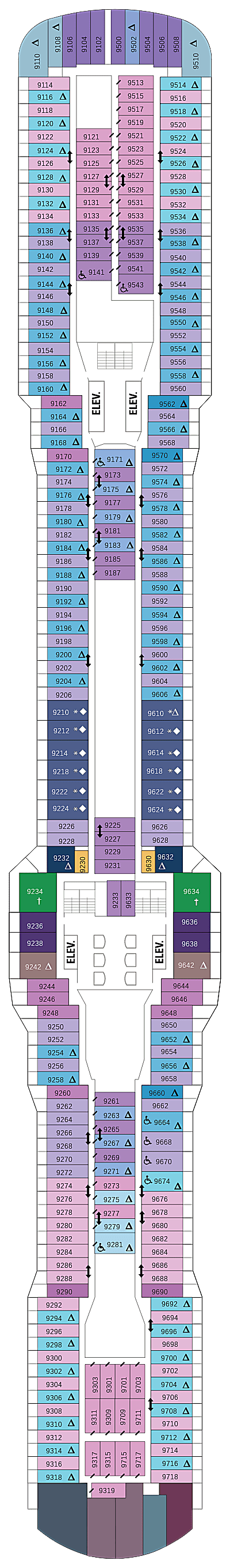 Quantum of the Seas Deck 9