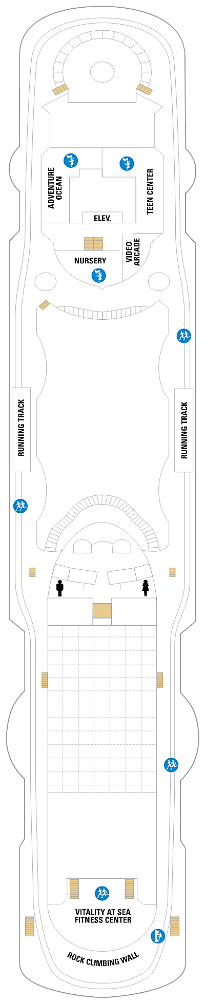 Rhapsody of the Seas Deck 10