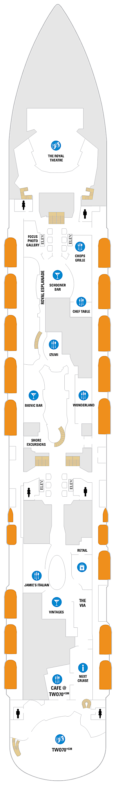 Spectrum of the Seas Deck 5