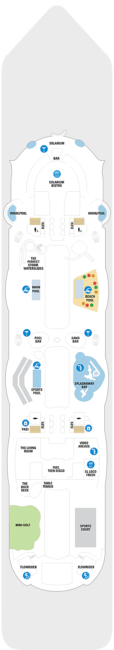 Symphony of the Seas Deck 15